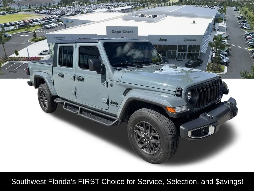 Certified Used 2024 Gray Jeep Sport S image 2