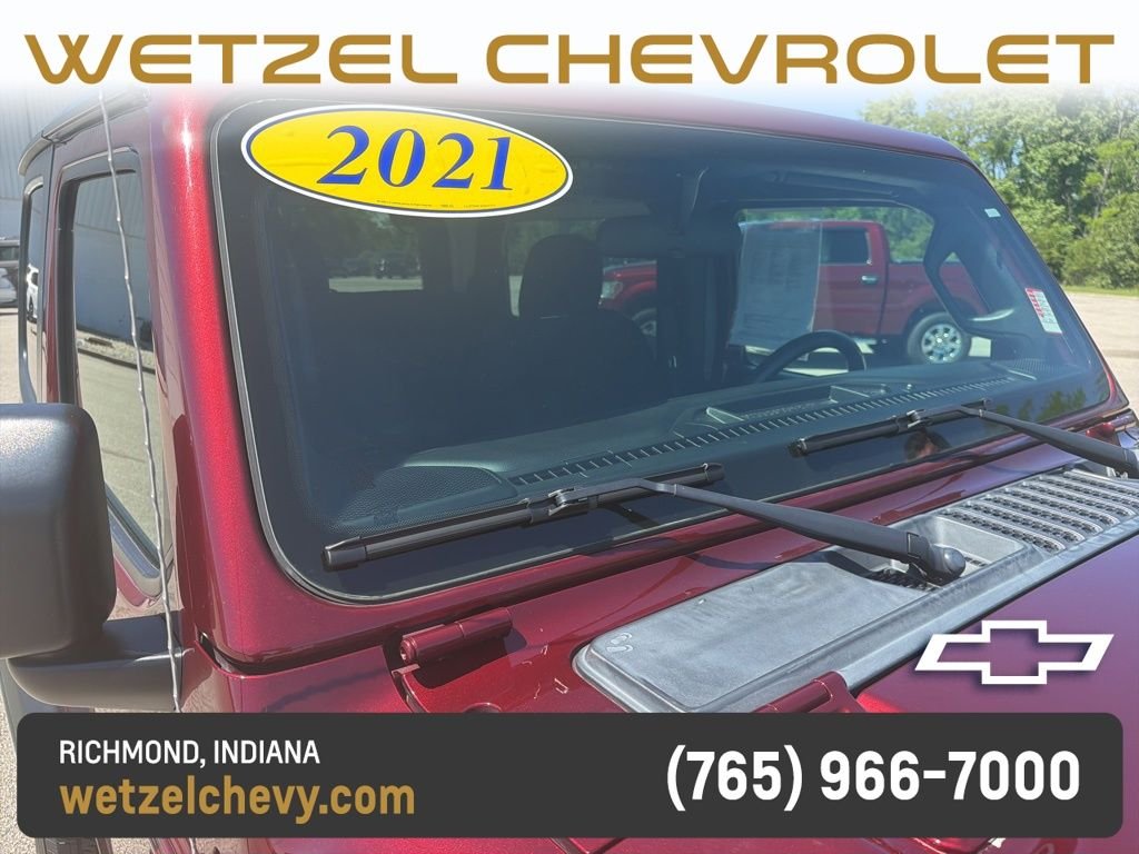 Used 2021 Red Jeep Sport S image 13