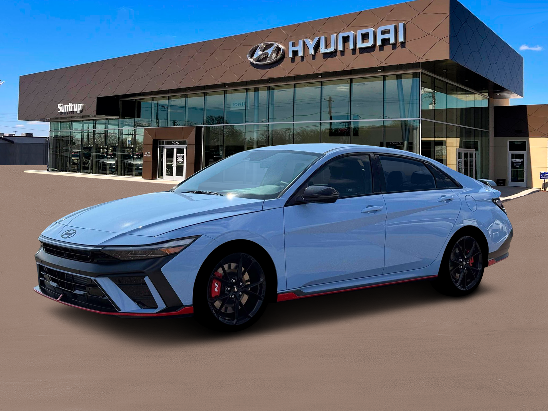 New 2026 Performance Blue Hyundai Sedan image 2