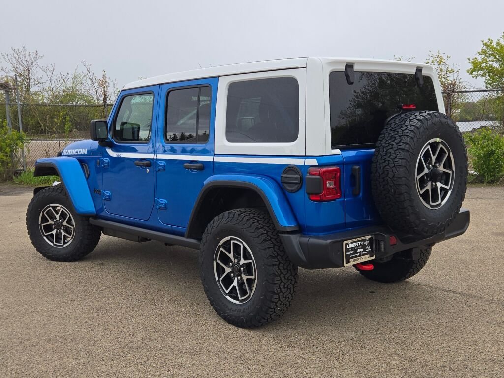 New 2026 Hydro Blue Pearl-Coat Exterior Paint Jeep Rubicon image 14