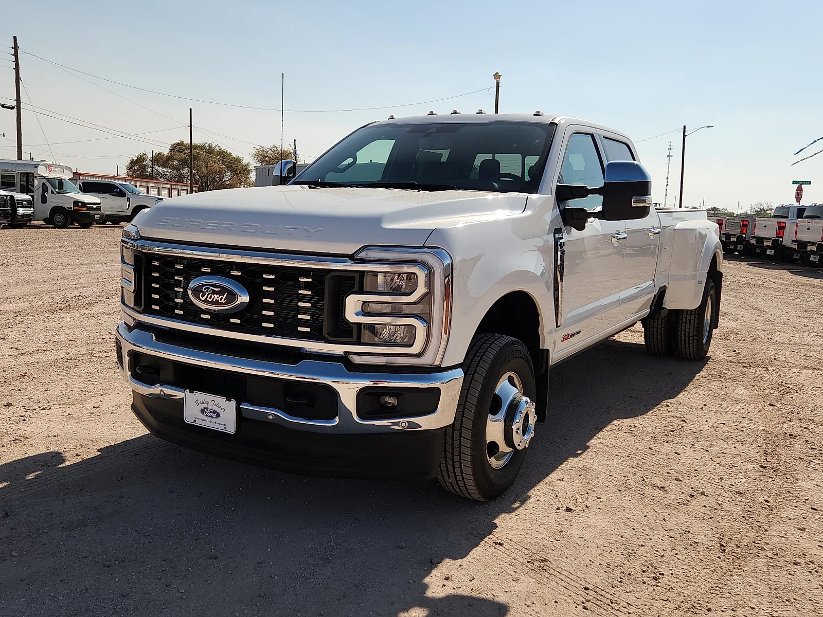 New 2026 Star White Metallic Tri-Coat Ford King Ranch image 3