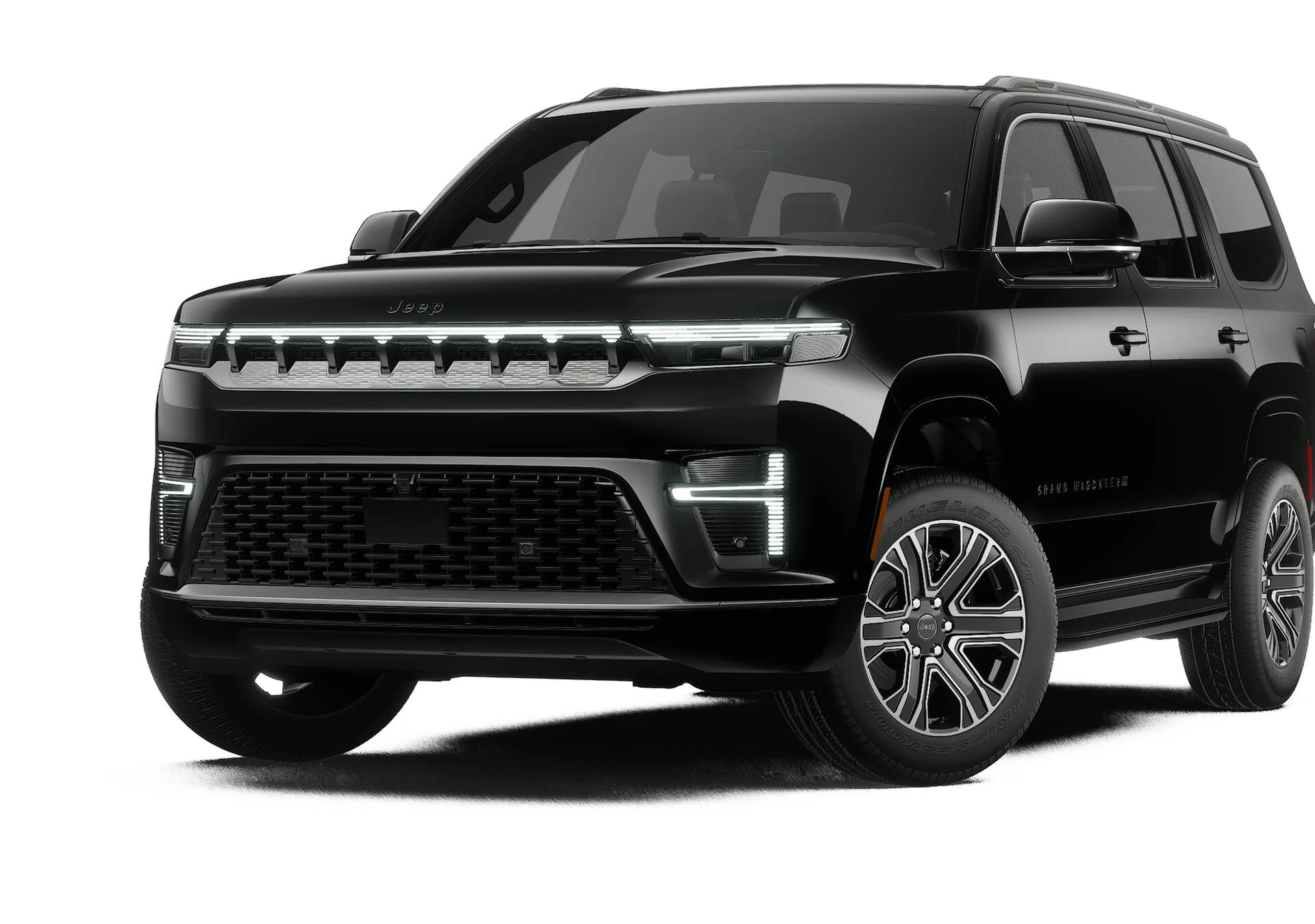 New 2027 High Gloss Black Paint Jeep Grand Wagoneer image 1