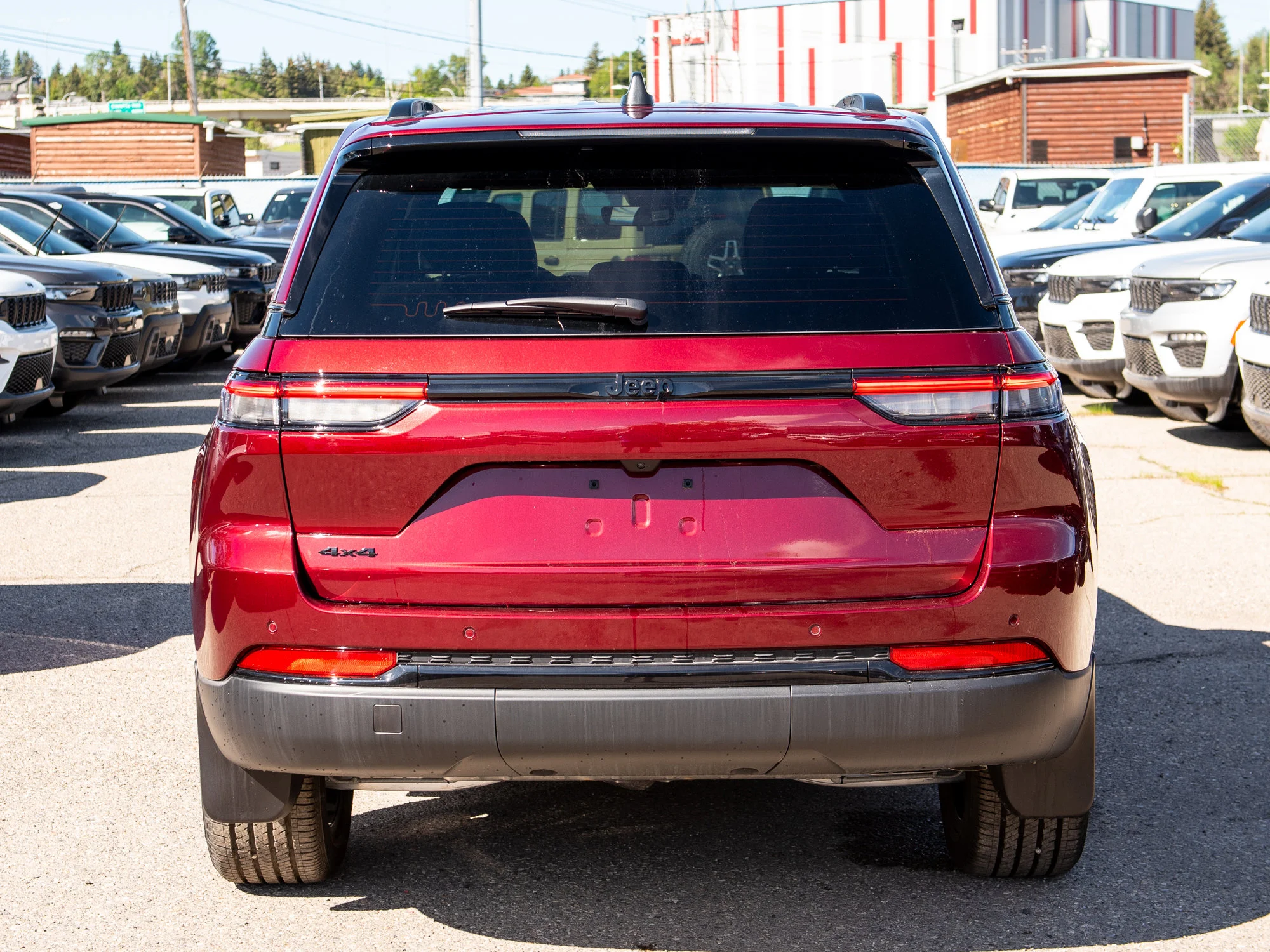 New 2025 Red Jeep Altitude* 4x4, Heated Leather, Wireless Charging Pad, Remote Start image 4