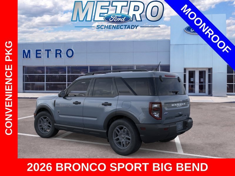 New 2026 Azure Gray Metallic Tri-Coat Ford Big Bend image 5