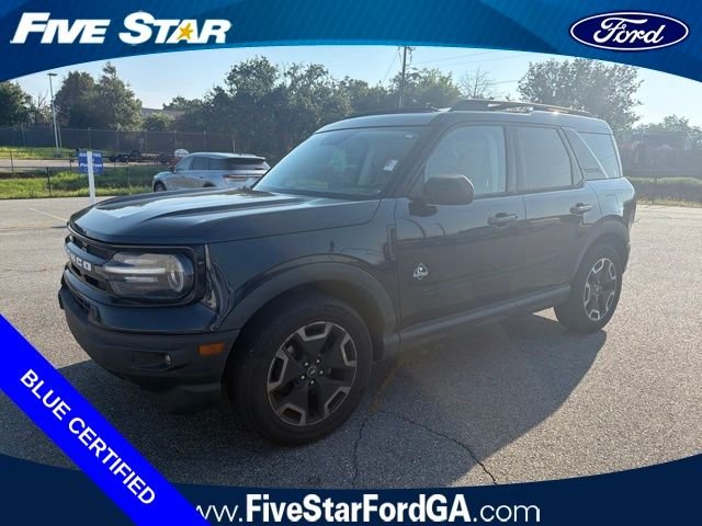 Certified Used 2021 Blue Metallic Ford Outer Banks image 7
