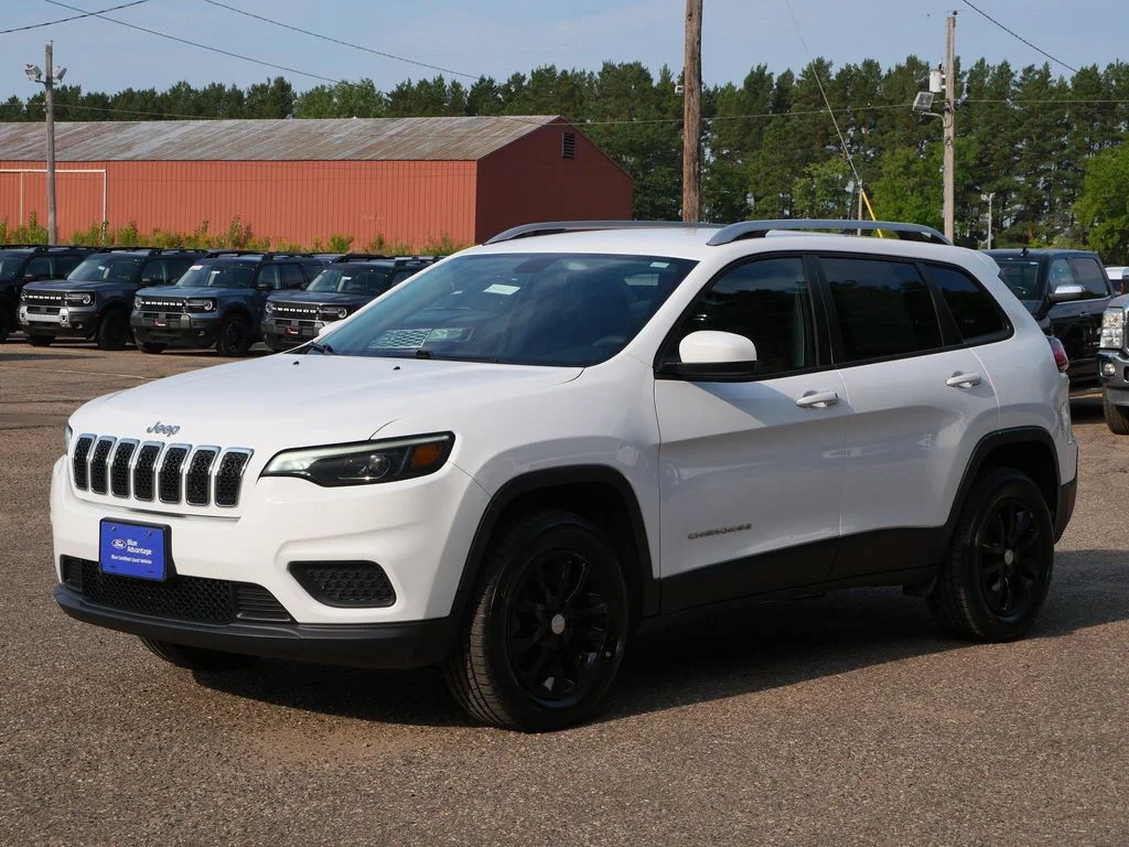 Certified 2020 Jeep Cherokee Latitude with VIN 1C4PJMCB9LD645792 for sale in White Bear Lake, Minnesota