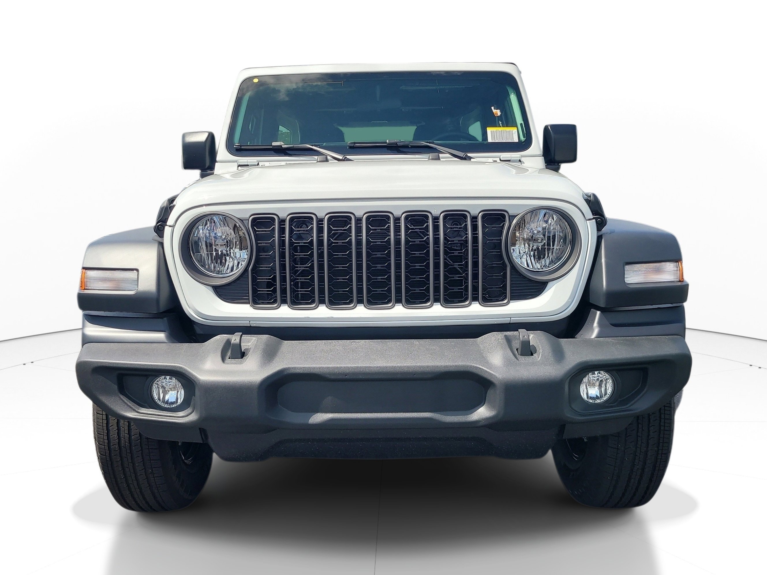 New 2026 Bright White Clear-Coat Exterior Paint Jeep Sport image 3