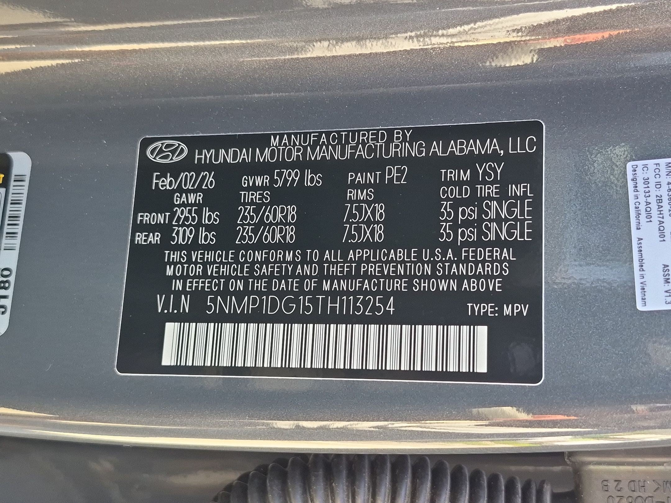 Certified Used 2026 Ecotronic Gray Hyundai SE image 32