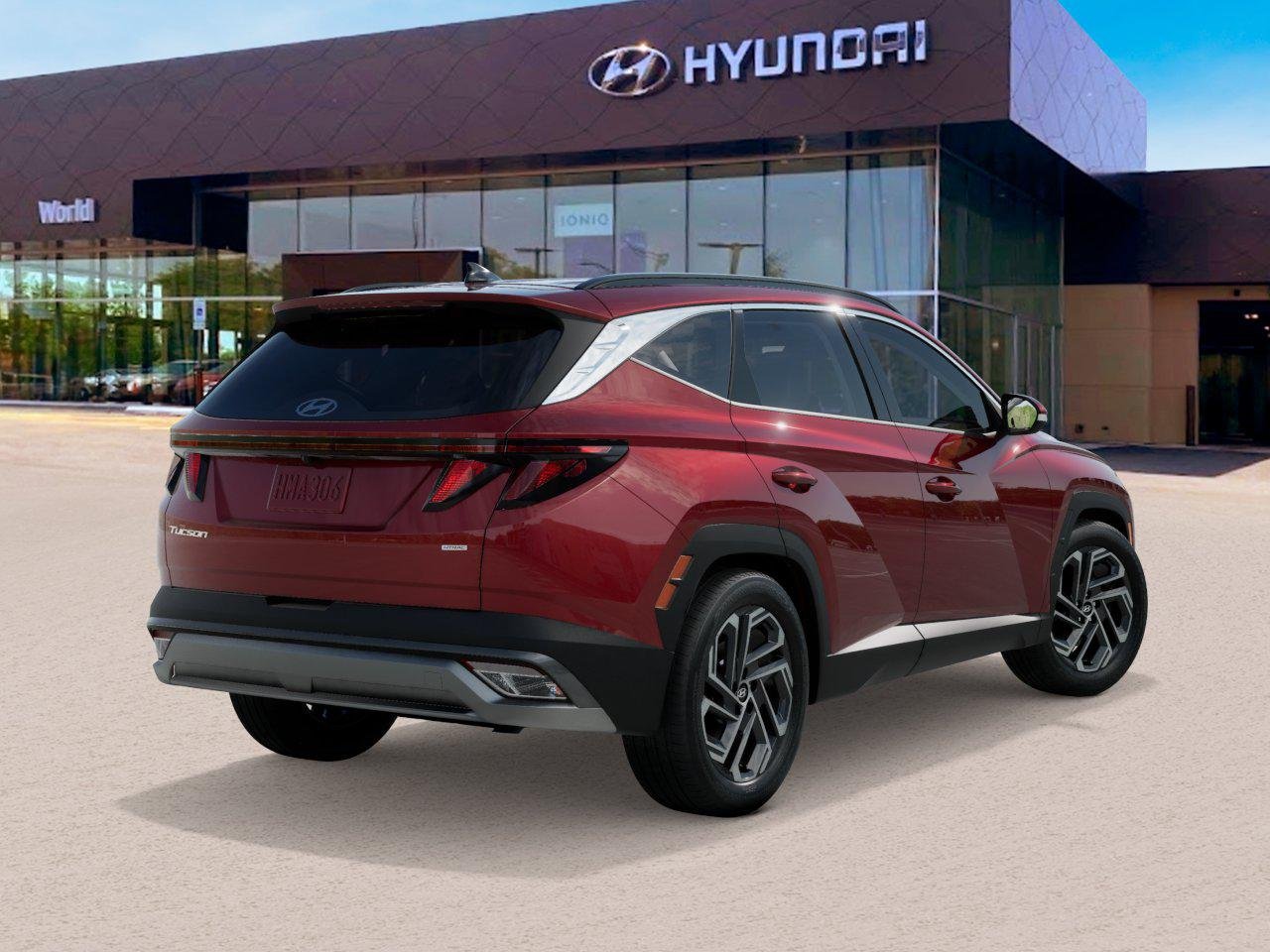 New 2026 Ultimate Red Hyundai SEL Plus AWD image 4