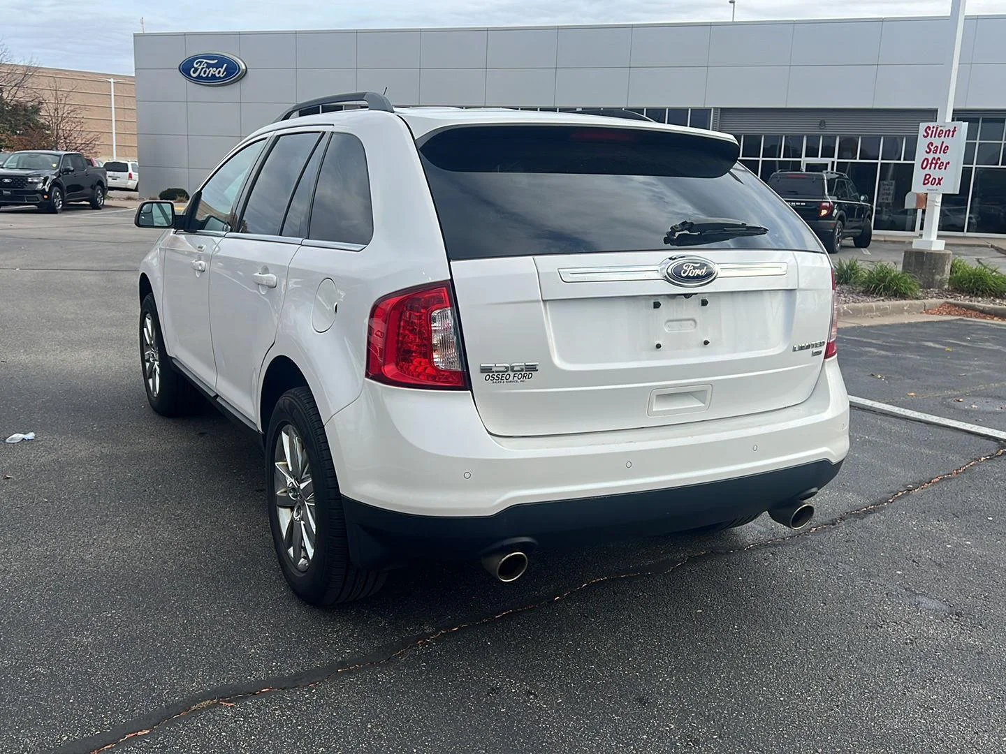 Used 2013 WHITE FORD TRUCK LIMITED image 7