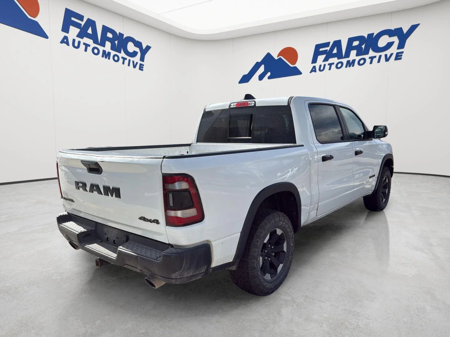 Used 2022 Bright White Clearcoat Ram Rebel image 3