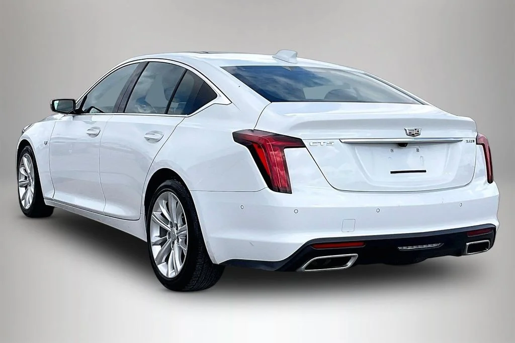 Used 2025 White Cadillac Premium Luxury image 4