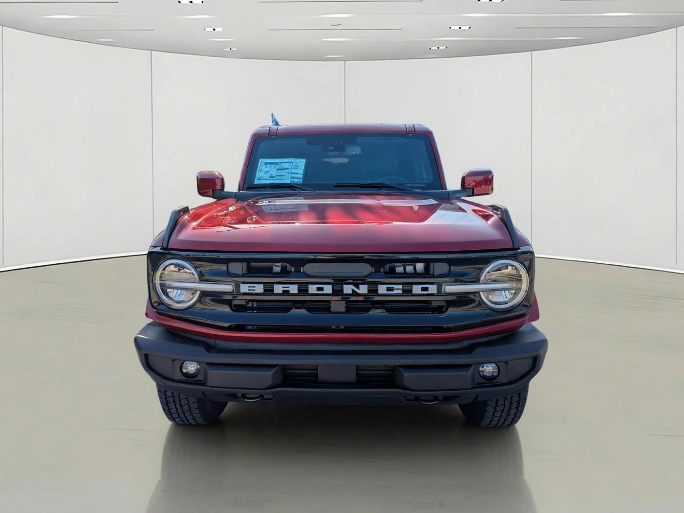 New 2026 Ruby Red Metallic Tinted Clearcoat Ford Outer Banks® image 3