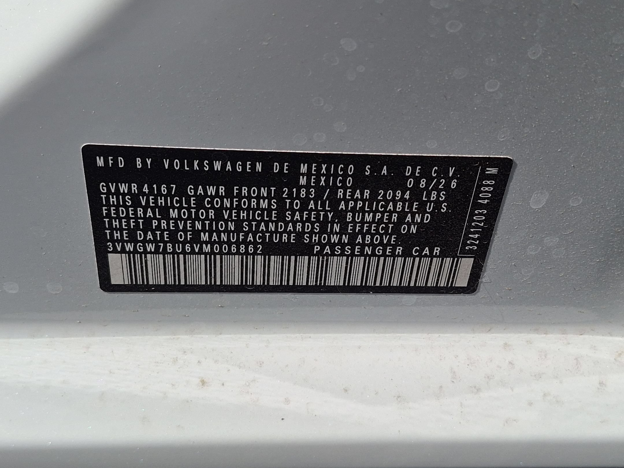 New 2027 Opal White Pearl Volkswagen SEL image 17