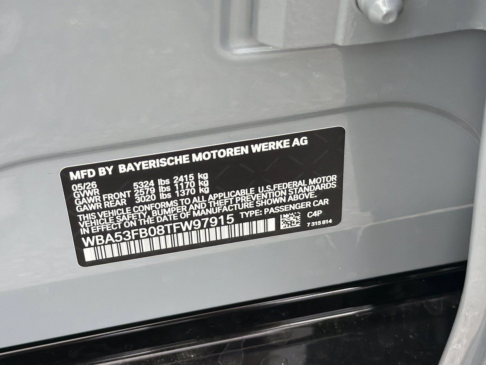 New 2026 Brooklyn Grey Metallic BMW M440i Gran Coupe image 37