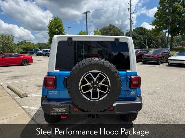 New 2026 Hydro Blue Pearl-Coat Exterior Paint Jeep Rubicon image 5