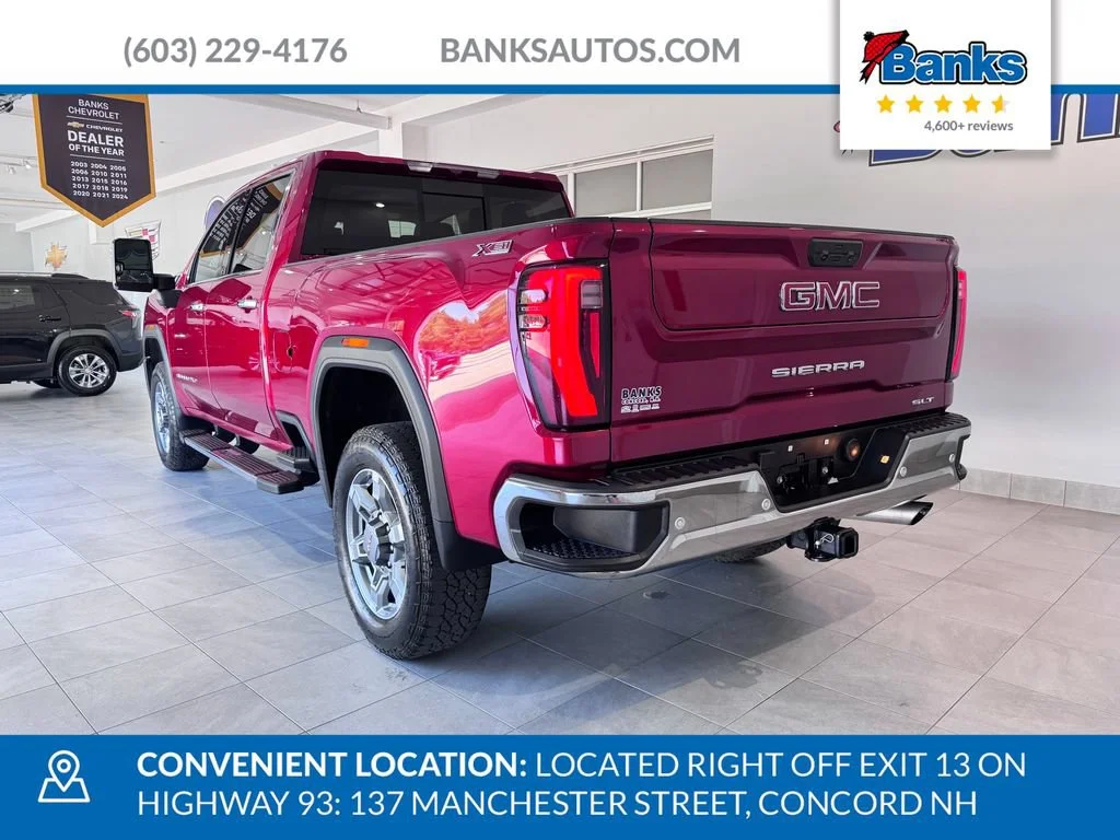 Certified Used 2025 Volcanic Red Tintcoat GMC SLT image 6