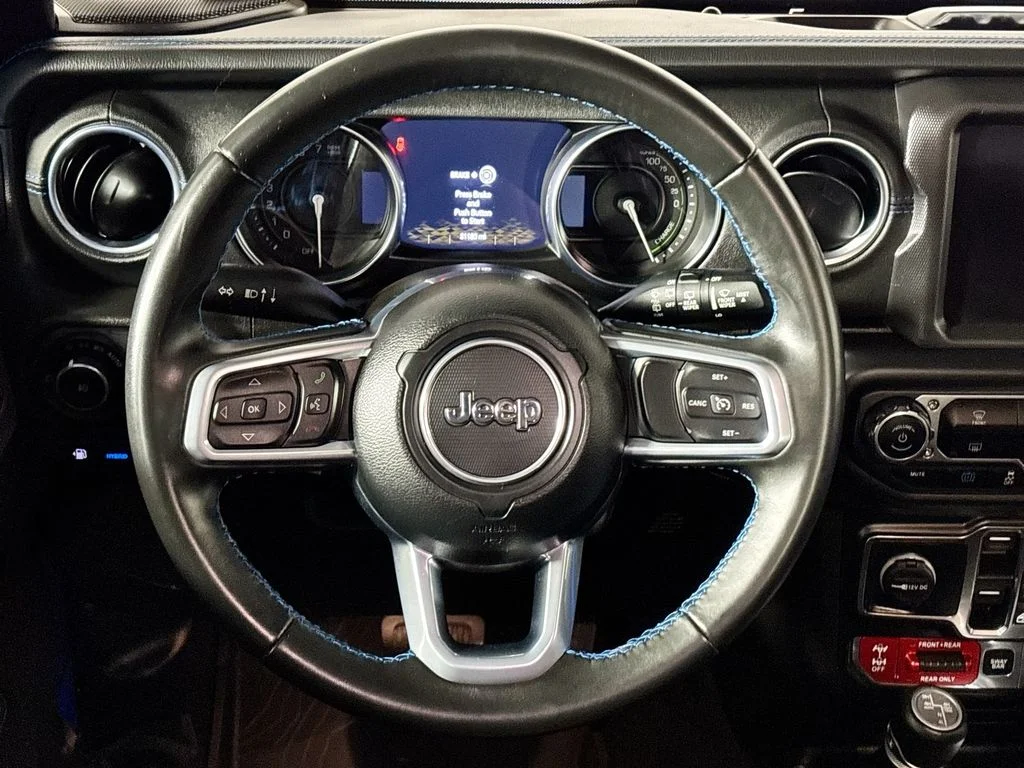Used 2022 Blue Jeep Unlimited Rubicon 4xe image 13