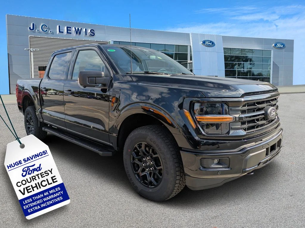 New 2026 Agate Black Metallic Ford XLT image 1