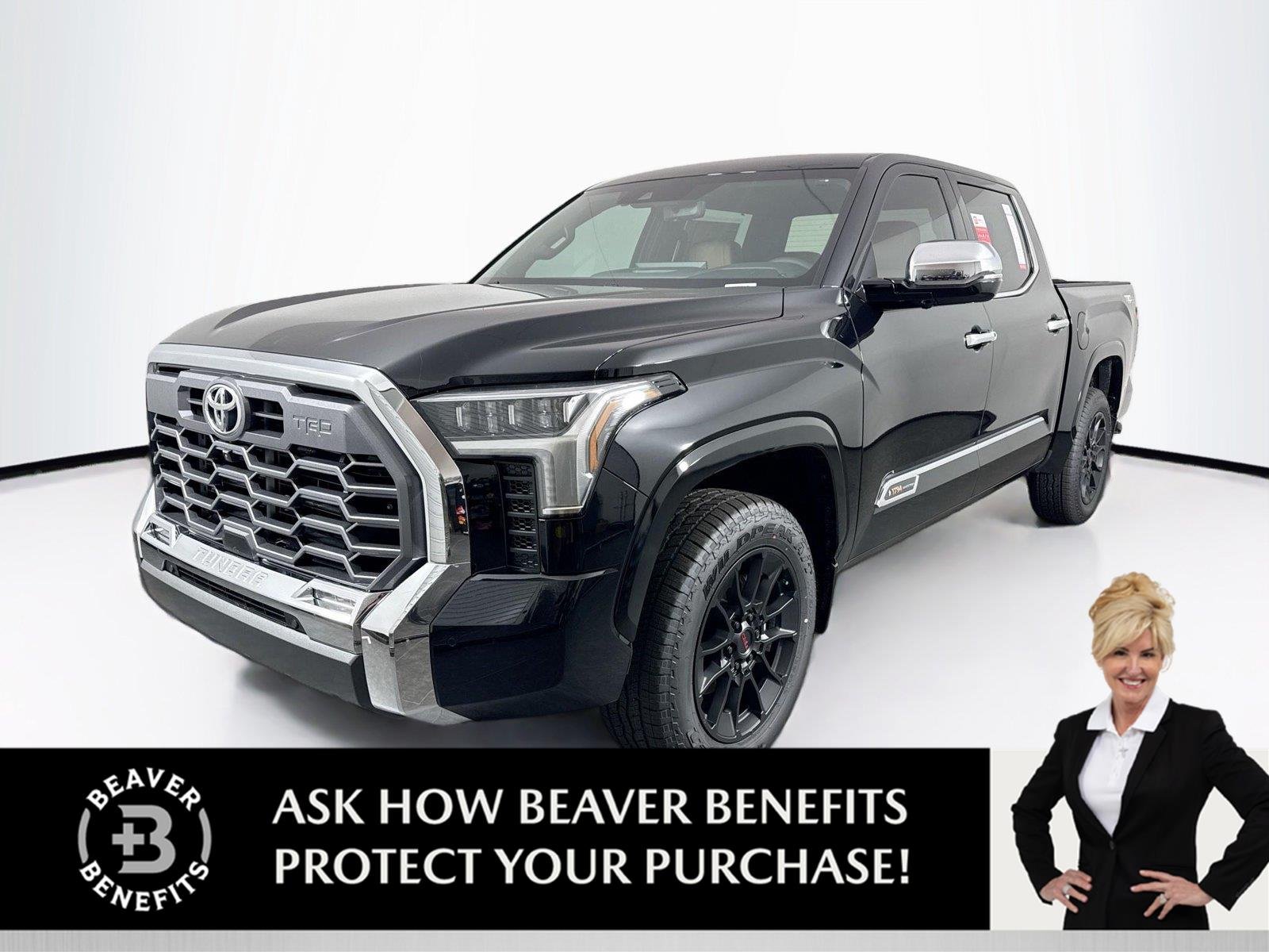 Midnight Black Metallic 2026 Toyota Tundra Pickup Truck Four-Wheel Drive