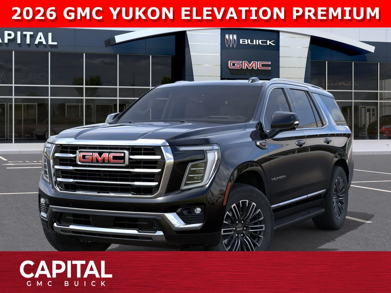 New 2026 ONYX BLACK GMC Elevation image 1