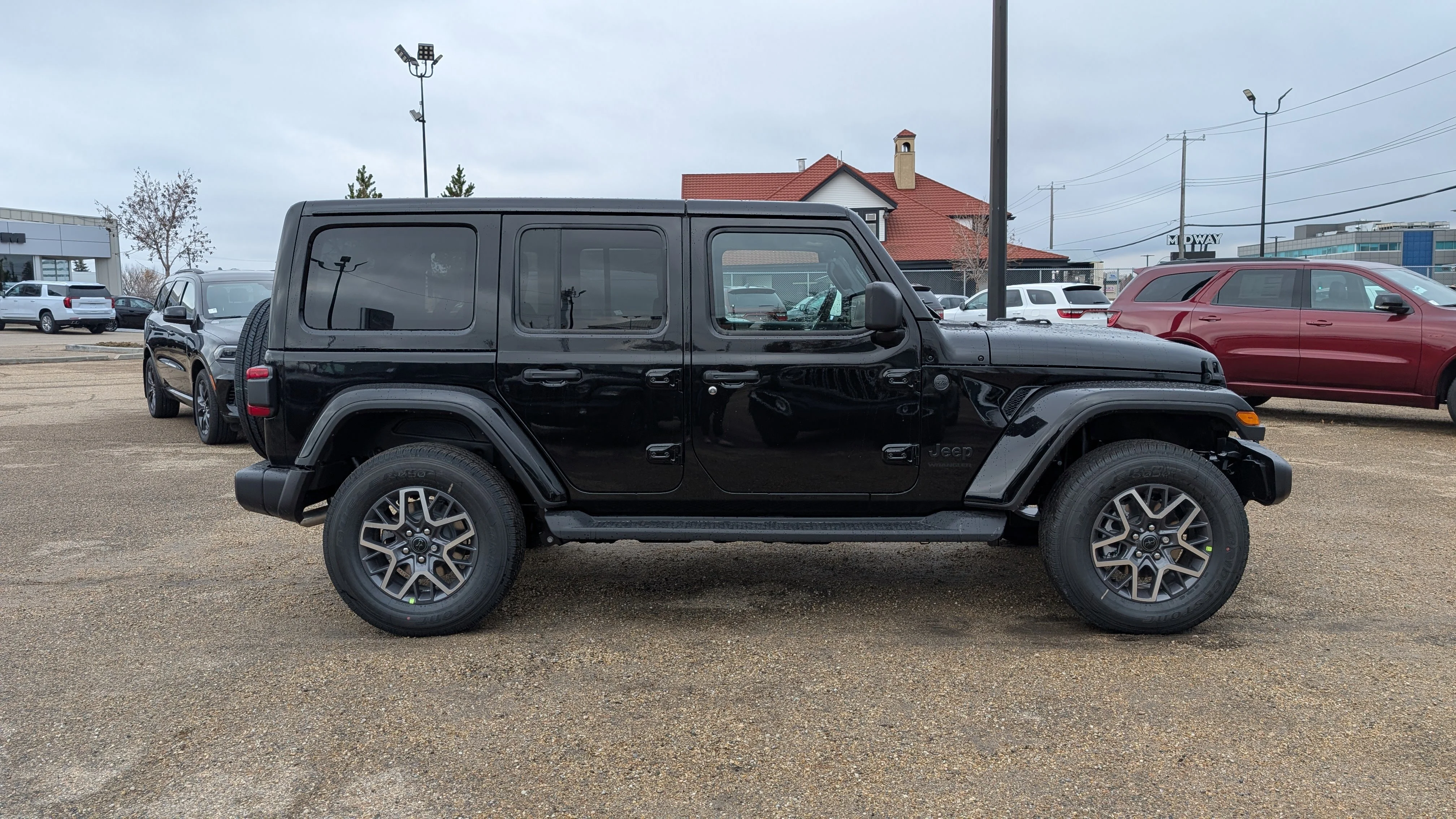 New 2026 Black Jeep Sahara image 8