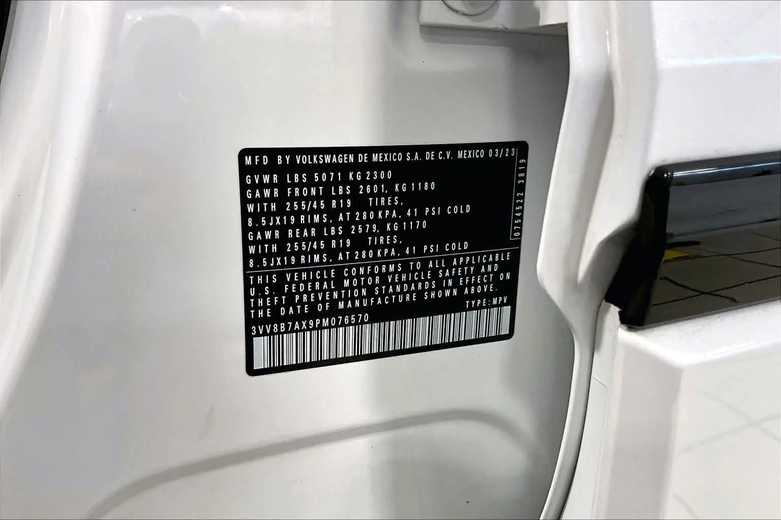 Used 2023 Opal White Pearl Volkswagen SE R-Line Black image 32
