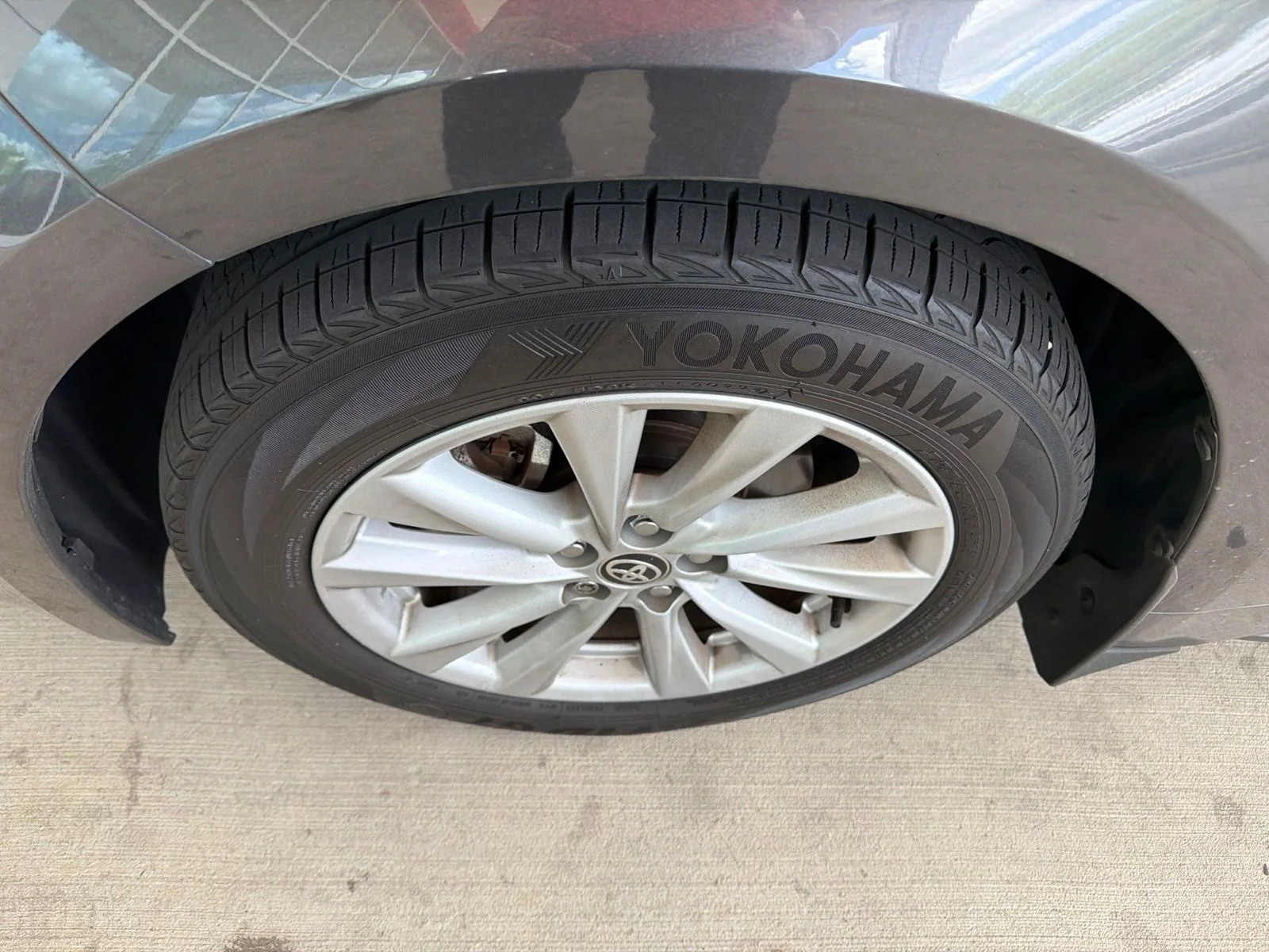 Used 2024 Gray Toyota SE image 2