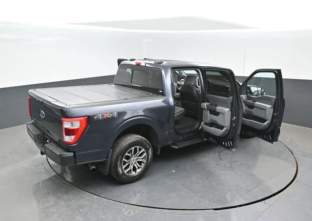 Certified Used 2021 Smoked Quartz Metallic Tinted Clearcoat Ford Lariat image 57