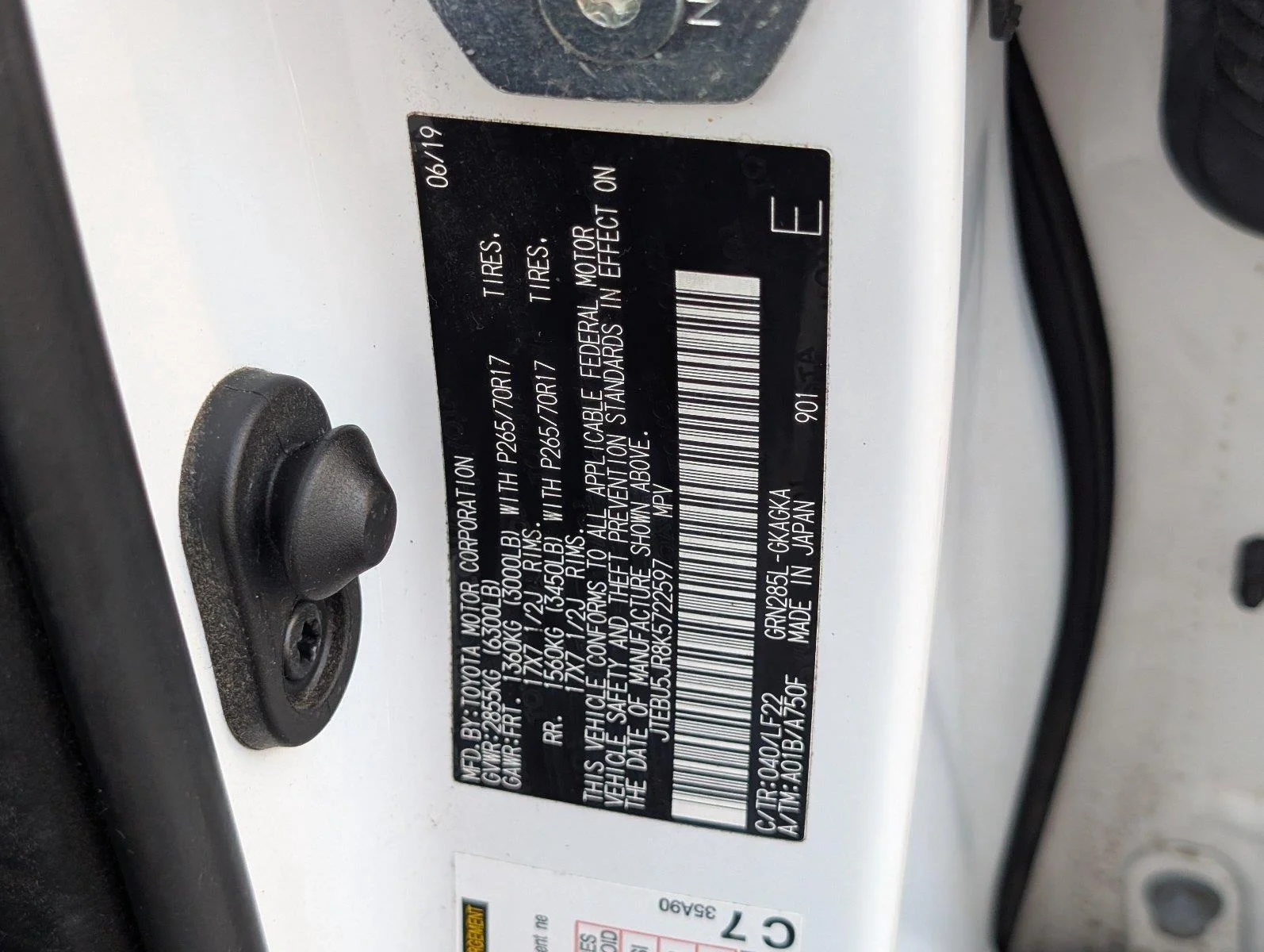 Used 2019 Super White Toyota TRD Pro image 15