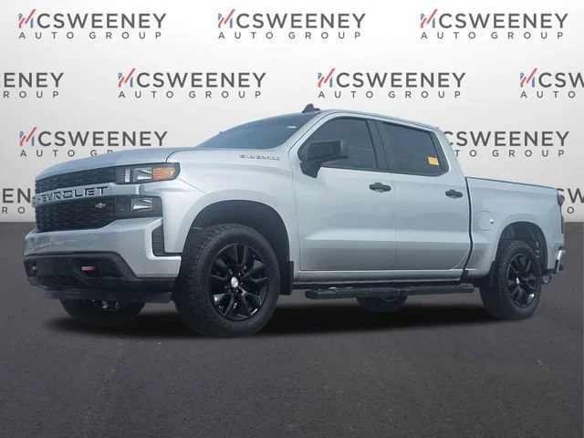 Used 2021 SILVER ICE METALLIC Chevrolet Custom image 1