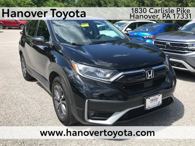 Used 2022 Crystal Black Pearl Honda EX image 1