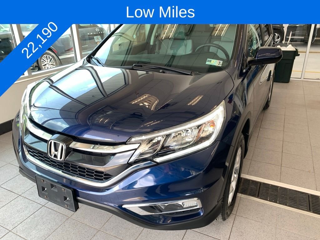 Used 2015 Blue Honda EX image 2