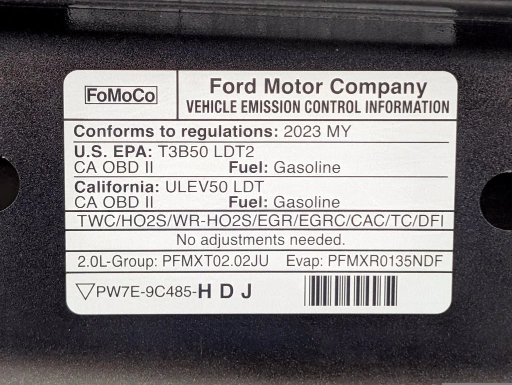 Certified Used 2023 Carbonized Gray Metallic Ford SEL image 26