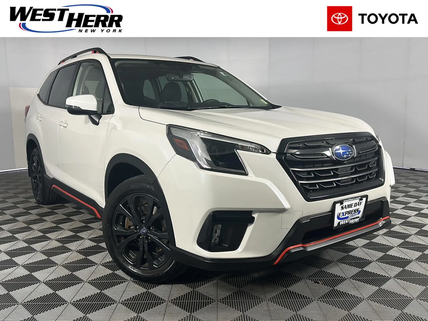 Used 2024 Crystal White Pearl Subaru Sport image 1
