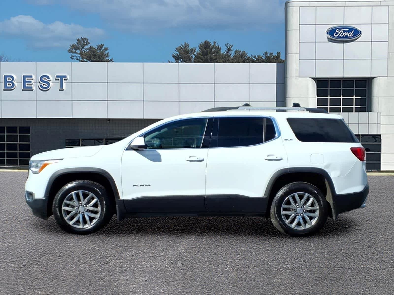 Used 2017 GMC Acadia SLE-2 with VIN 1GKKNSLSXHZ318478 for sale in Nashua, NH