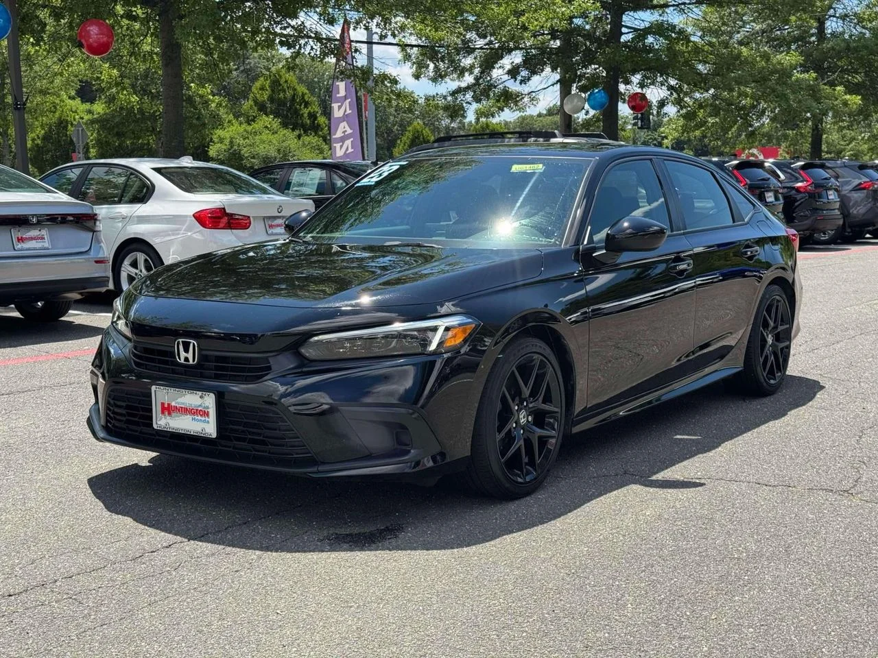Certified Used 2023 Crystal Black Pearl Honda Sport image 3