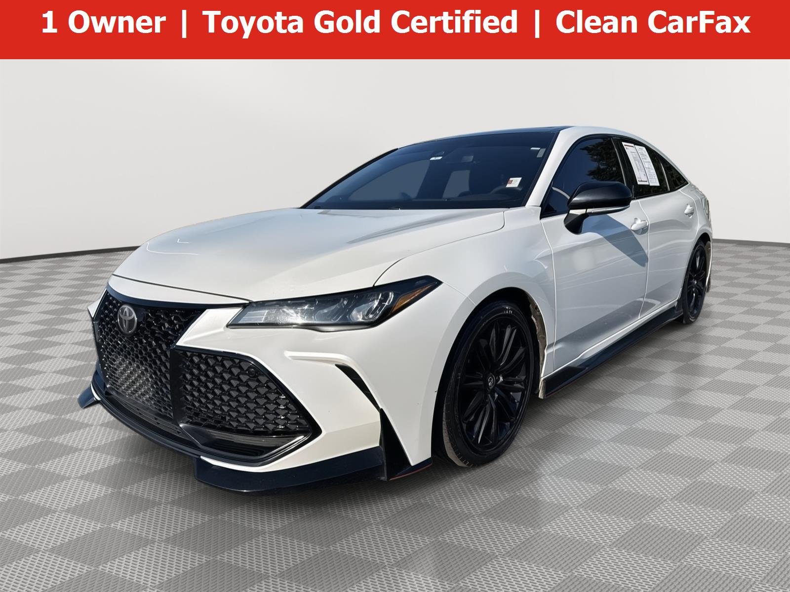 Certified Used 2021 Wind Chill Pearl w/Midnight Black Metallic Roof Toyota TRD image 1