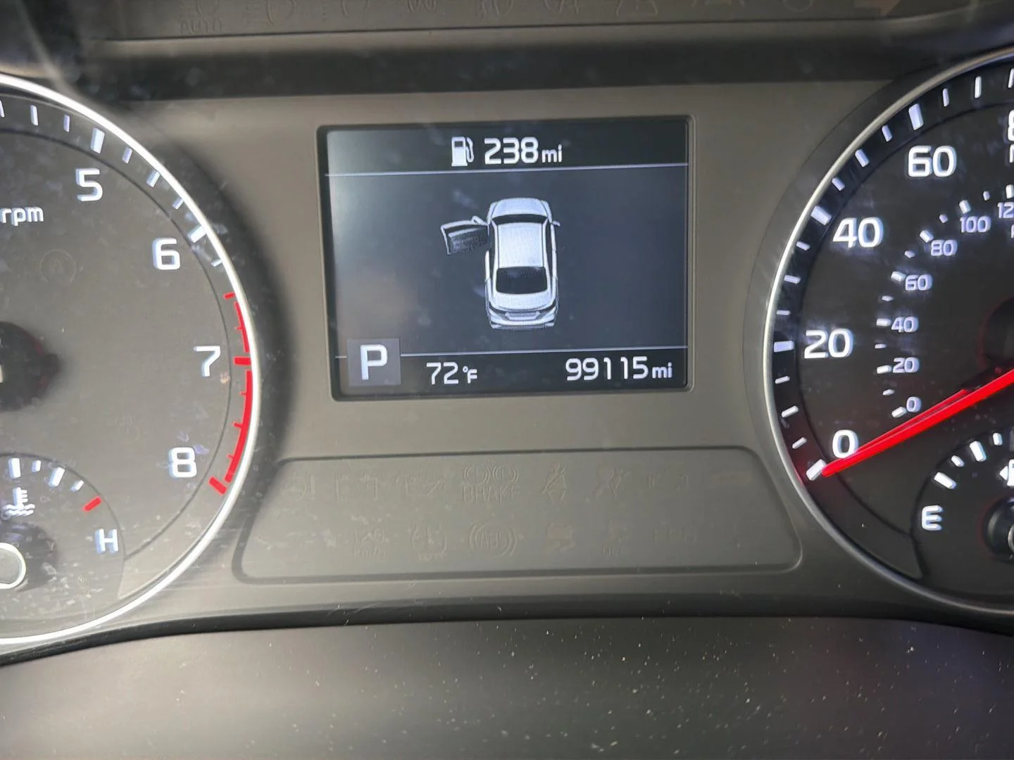 Used 2021 Aurora Black Kia LXS image 32
