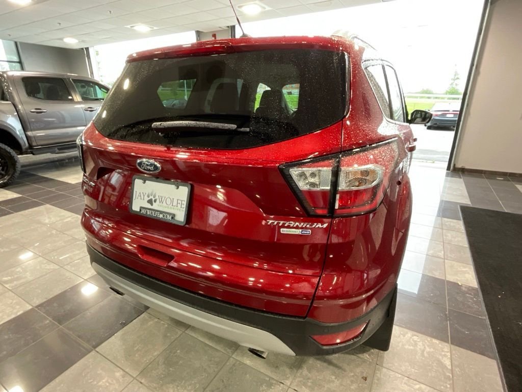 Used 2017 Red Ford Titanium image 5