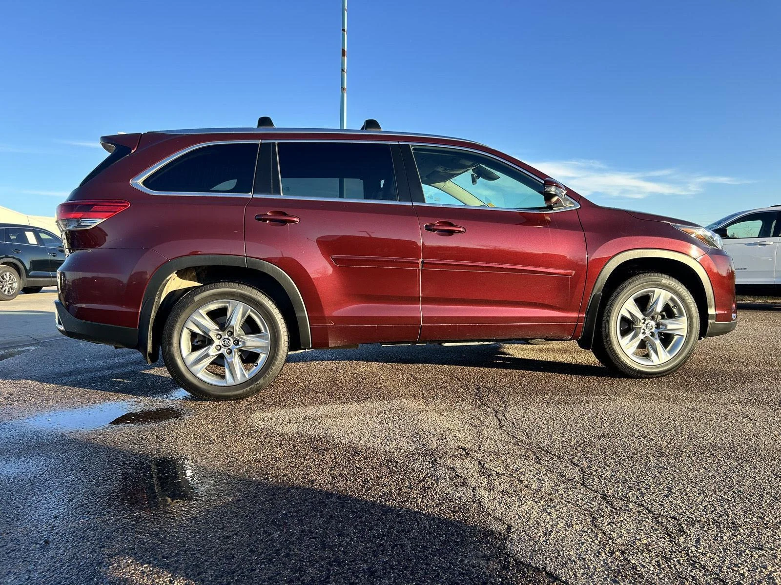Used 2019 Red Toyota Limited image 8