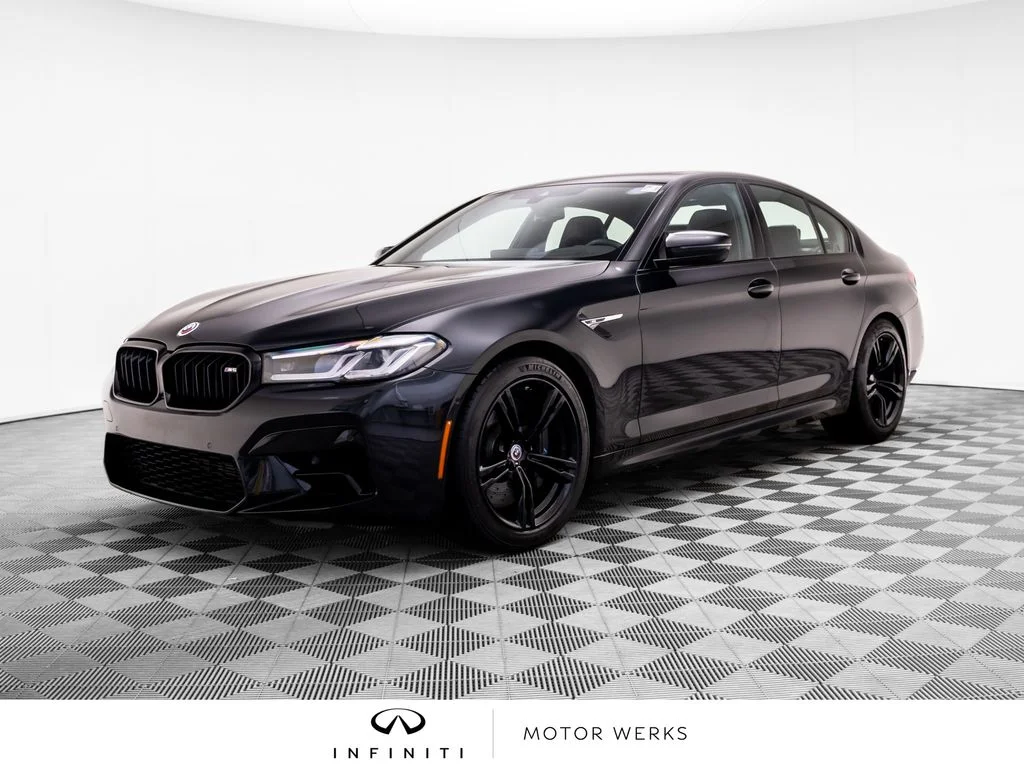 Used 2022 Black BMW Base image 1