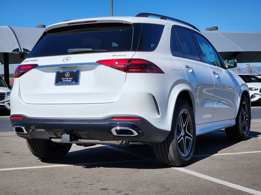 New 2026 Polar White Mercedes-Benz GLE450E 4MATIC® image 8