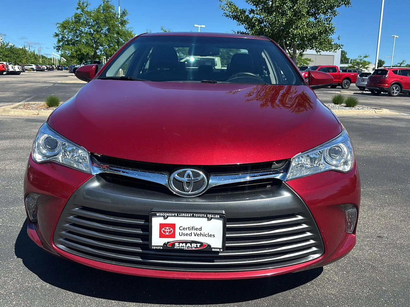 Certified Used 2017 Ruby Flare Pearl Toyota XLE image 6