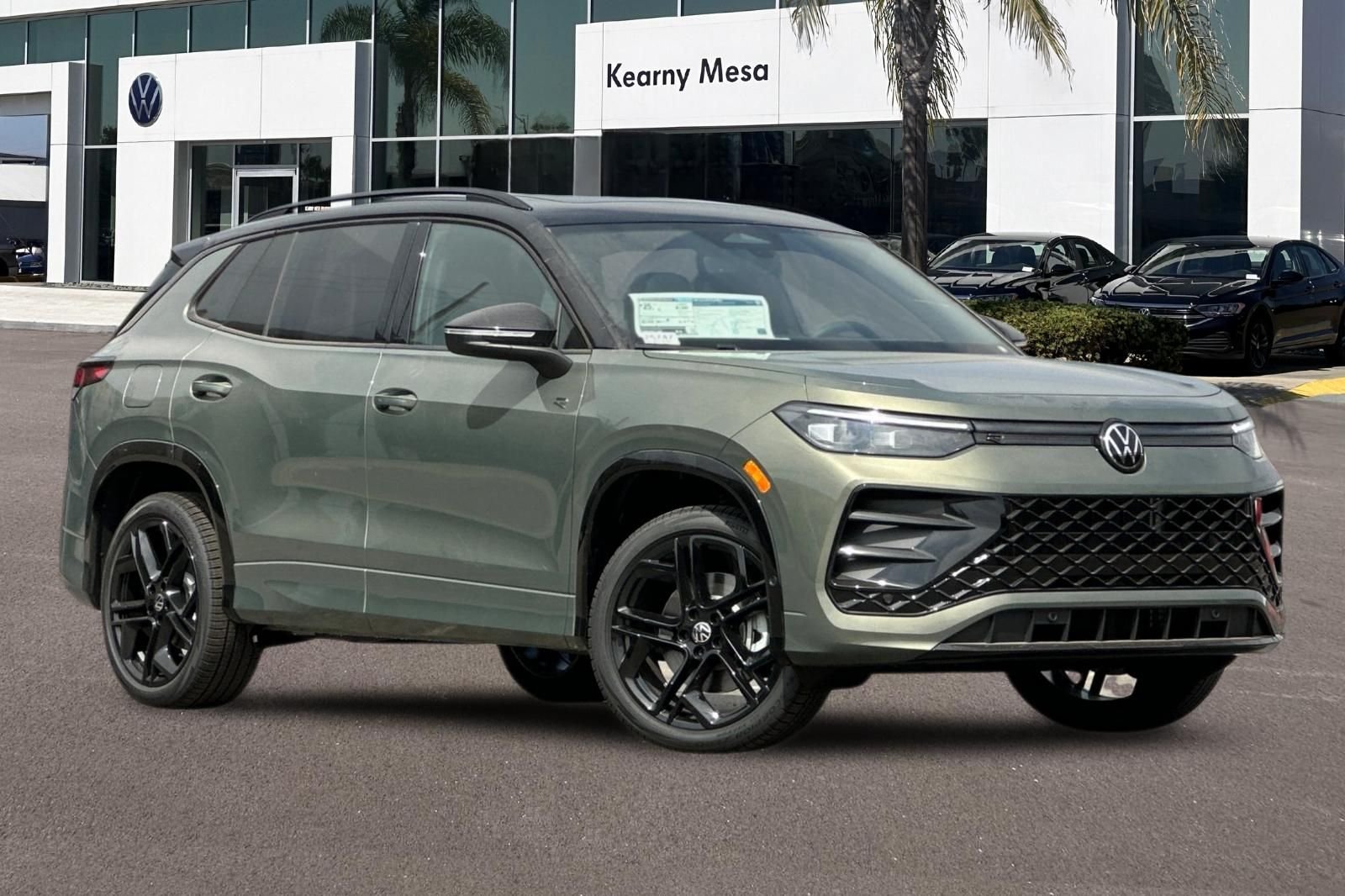 New 2026 Avocado Green w/Deep Black Roof Volkswagen 2.0T SE R-Line Black image 2