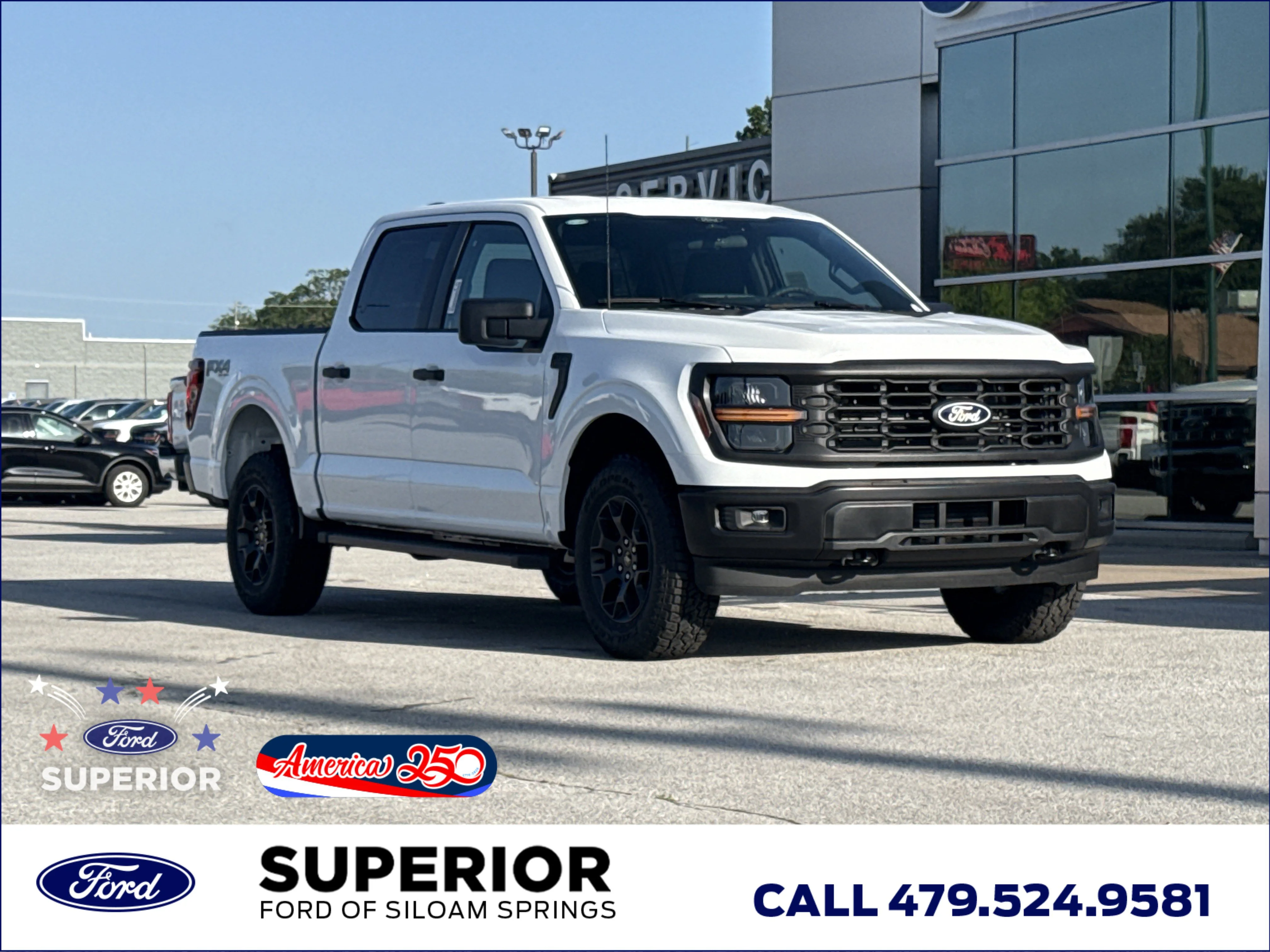 New 2026 Oxford White Ford STX 4WD image 1