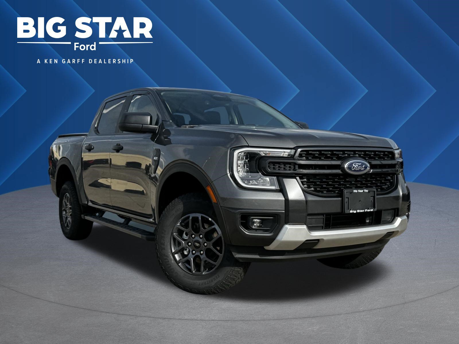 New 2026 Carbonized Gray Metallic Ford XLT image 1