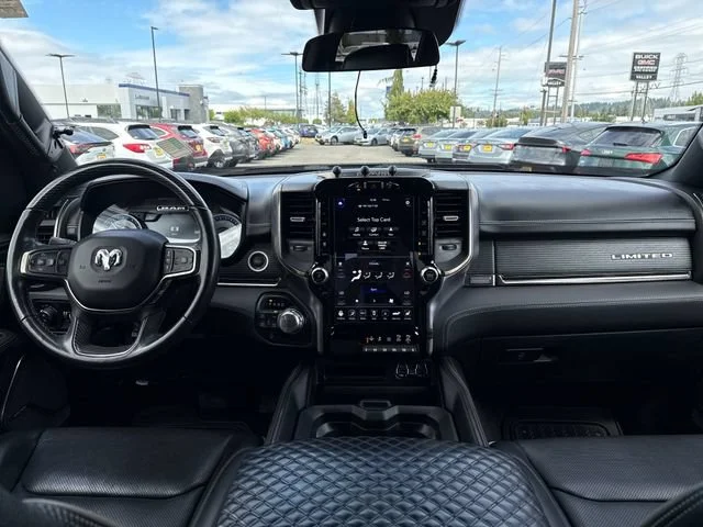 Used 2021 Patriot Blue Pearlcoat Ram Limited image 21