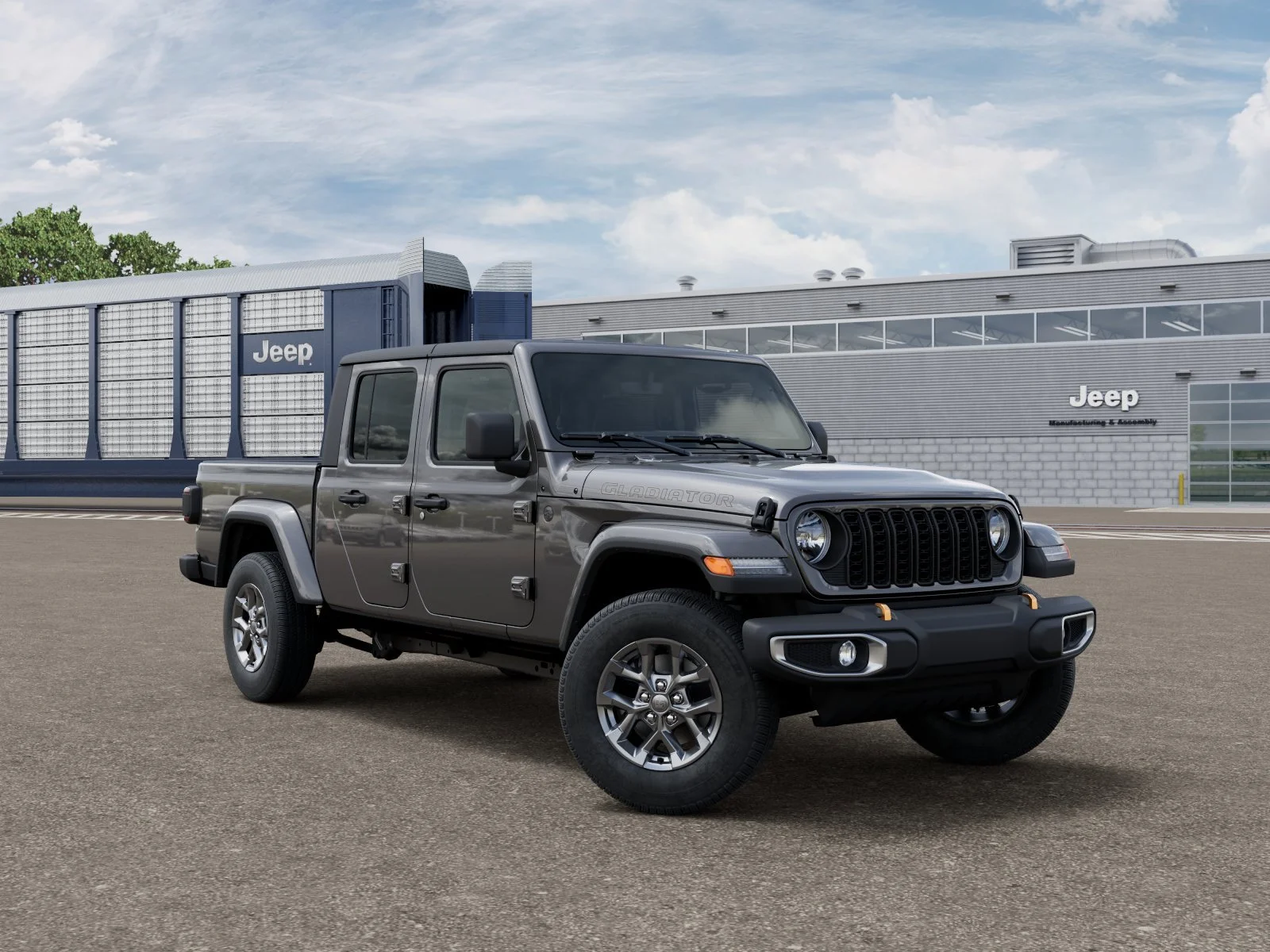 New 2026 Granite Crystal Metallic Clearcoat Jeep 85th Anniversary Edition image 6