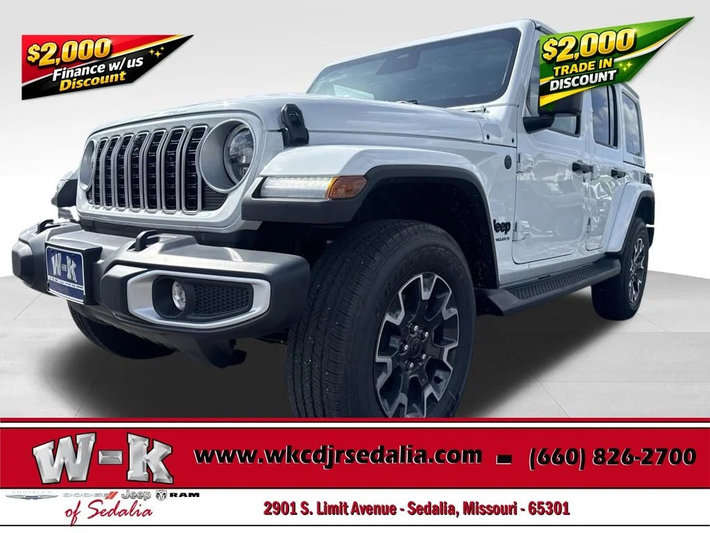 New 2026 White Jeep Sahara image 12